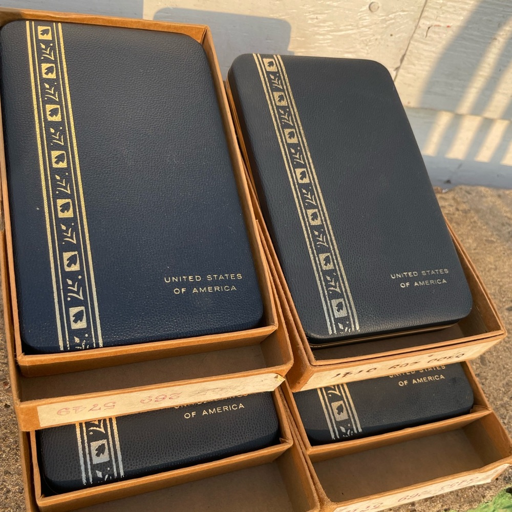 Vintage Korean 1950s Military Medal Presentation Box